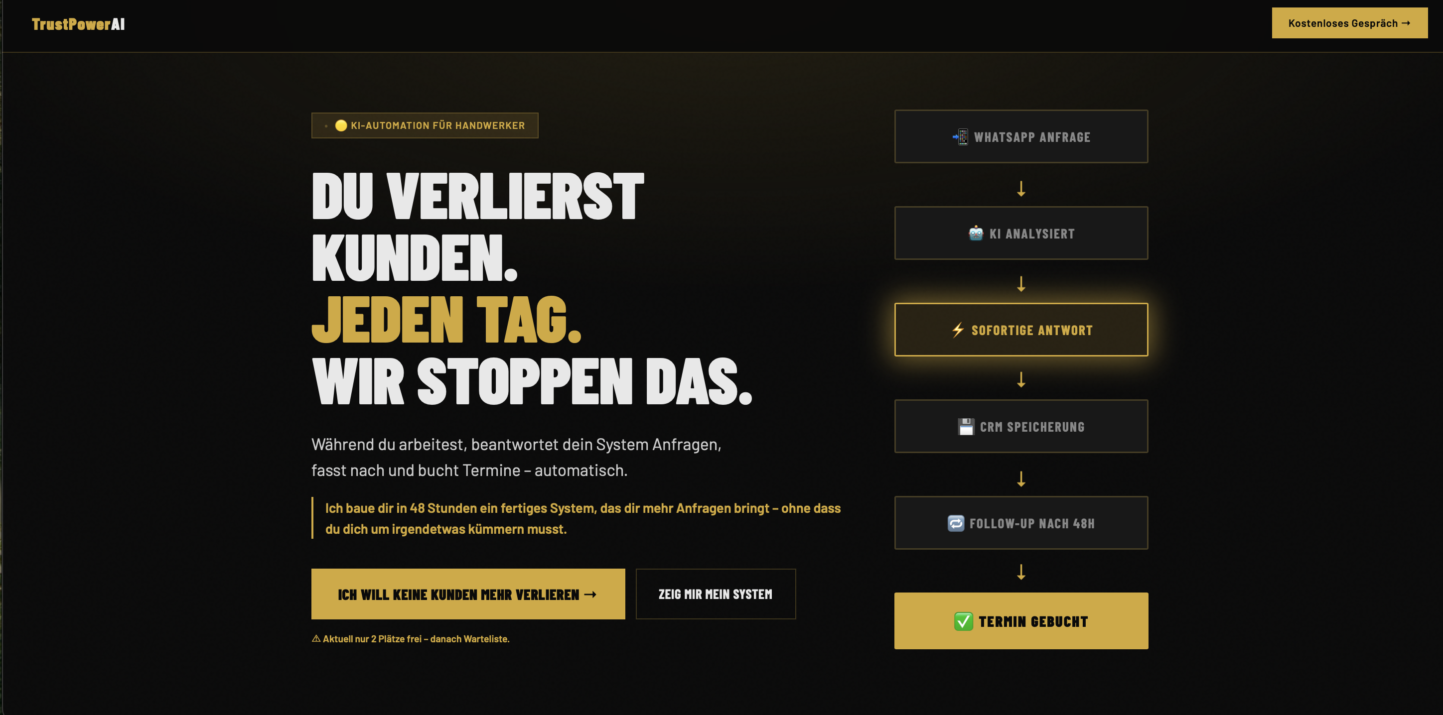 Handwerker Werbekampagne